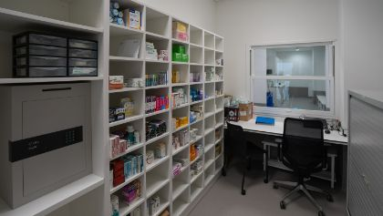 Farmacia del Hospital Cl&iacute;nico Veterinario Universidad Europea de Madrid