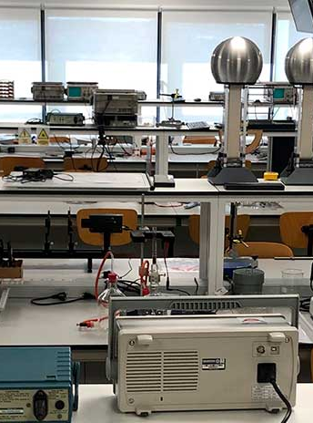 Laboratorio de f&iacute;sica Madrid
