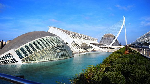 Ciudad de las artes y las ciencias Valencia