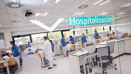 Hospital Simulado en campus de Villaviciosa de Od&oacute;n
