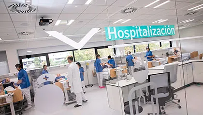Hospital Simulado en campus de Villaviciosa de Odón