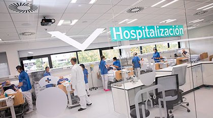 Hospital Simulado en campus de Villaviciosa de Odón