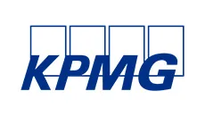 Logo de KPMG, empresa colaboradora de la Universidad Europea