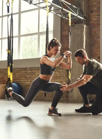 Mujer haciendo deporte
