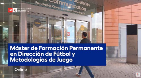 Máster de Formación Permanente en Dirección de Fútbol y Metodologías de Juego Online - preview