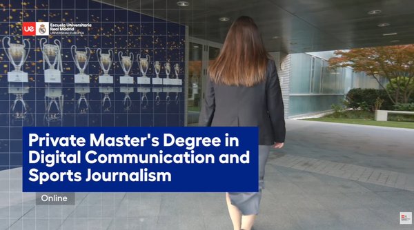 Private Master's Degree in Digital Communication and Sports Journalism Online - Preview