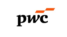Logo PwC, empresa colaboradora de la Universidad Europea