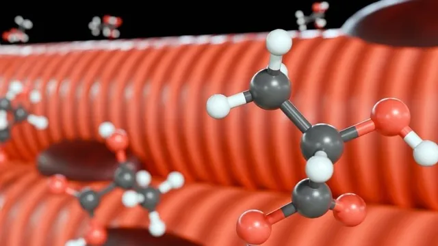 imagen del ácido láctico con microscopio