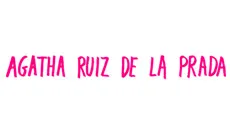 Logo de Agatha Ruiz de la Prada con fondo blanco