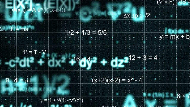 imagen muchos análisis matemáticos como ecuaciones y funciones