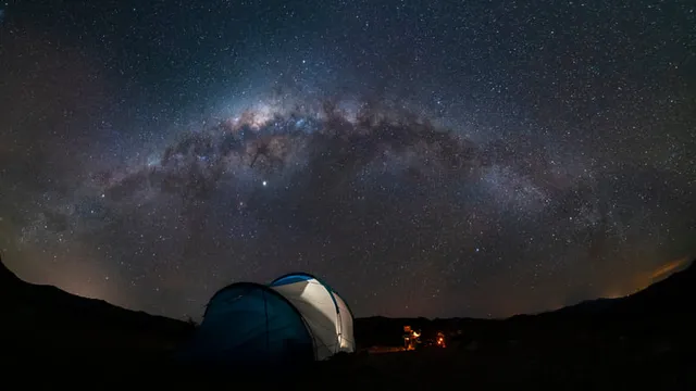 cielo nocturno en el desierto de Atacama
