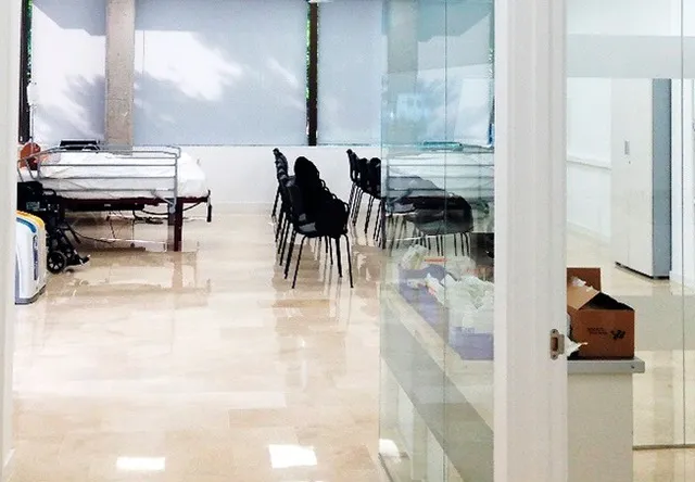 Aula de cuidados de enfermería Universidad Europea de Valencia - Aula