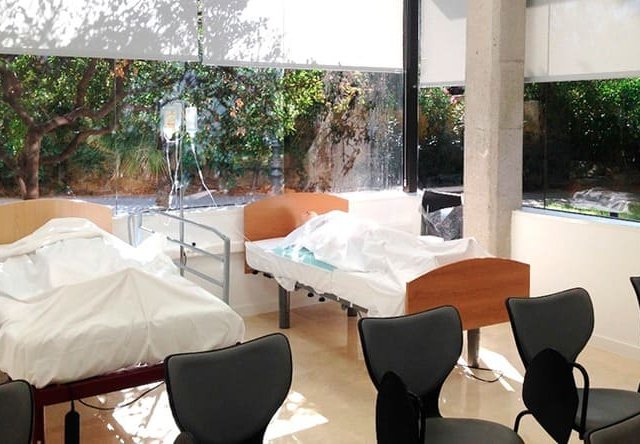 Aula de cuidados de enfermería Universidad Europea de Valencia - Sala de hospitalización