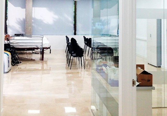 Aula de cuidados de enfermería Universidad Europea de Valencia - Aula