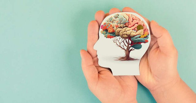 imagen de unas manos sujetando un cerebro