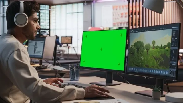 profesional utilizando cámara tracking en VFX