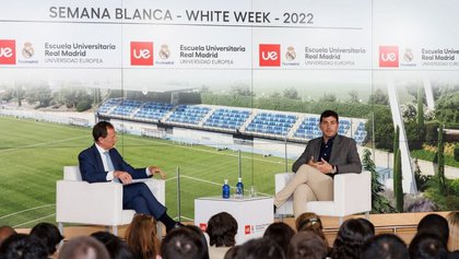 Casillas inaugura la Semana Blanca de la Escuela Universitaria Real Madrid Universidad Europea