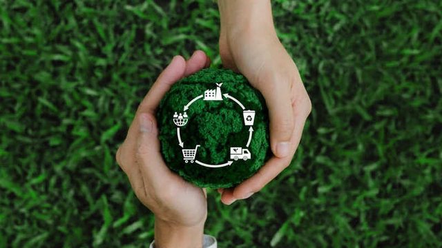 ciclo de vida de un producto en iconos
