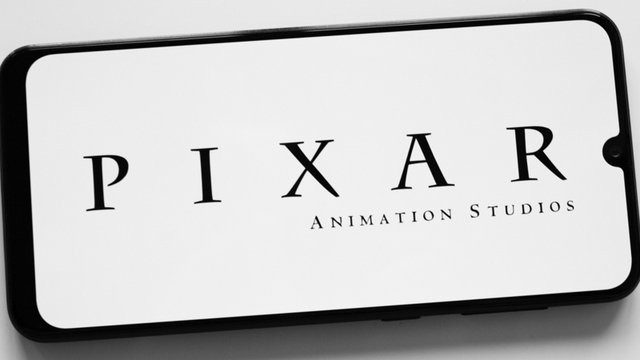 imagen del logotipo de Pixar animación