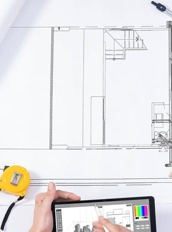 imagen de un plano de ingeniería civil