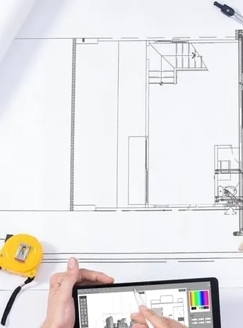 imagen de un plano de ingenier&iacute;a civil