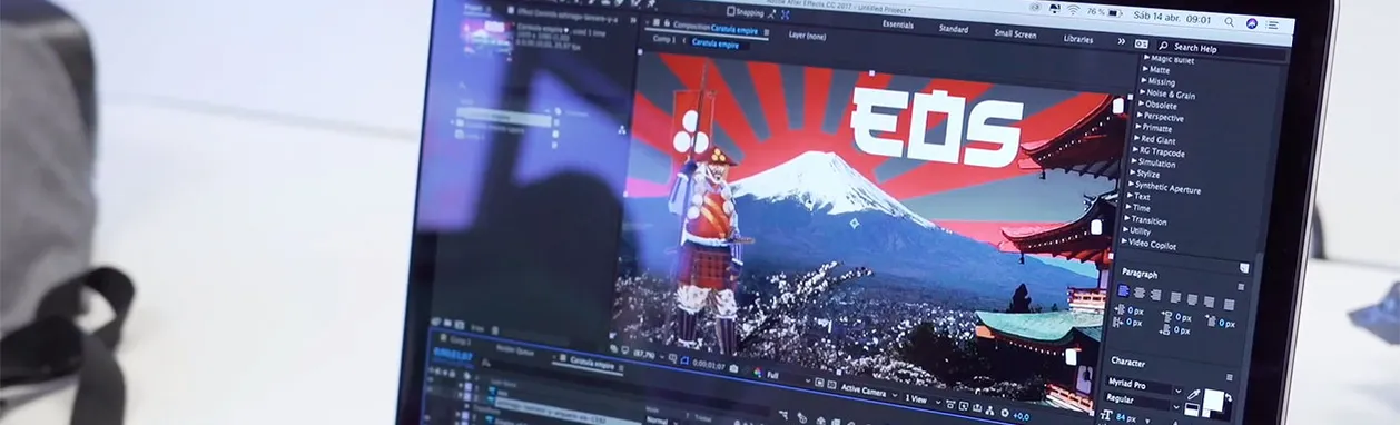 Herramienta EOS para animación
