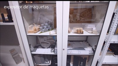 expositor de maquetas AED Canarias