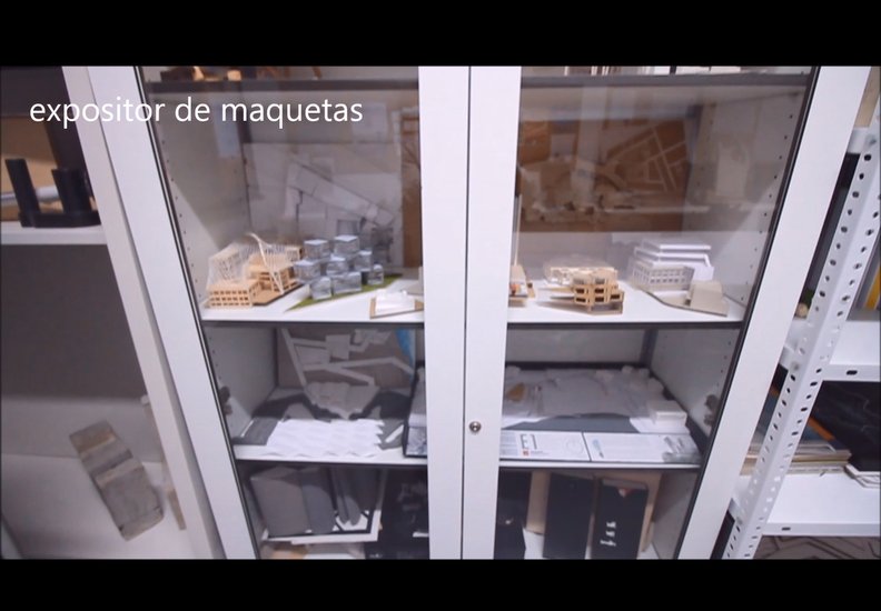 expositor de maquetas AED Canarias