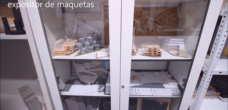 expositor de maquetas AED Canarias