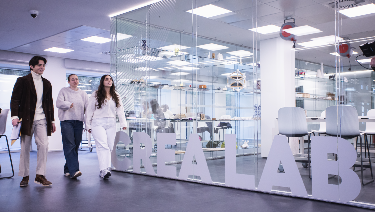 FabLab, instalaciones de Creative Campus, la escuela de Dise&ntilde;o de la Universidad Europea.