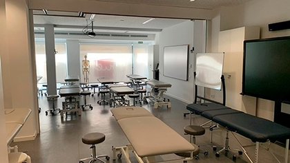 Instalaciones Fisioterapia Universidad Europea de Canarias