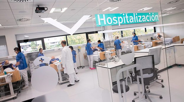 Instalaciones Hospital Simulado Universidad Europea de Madrid