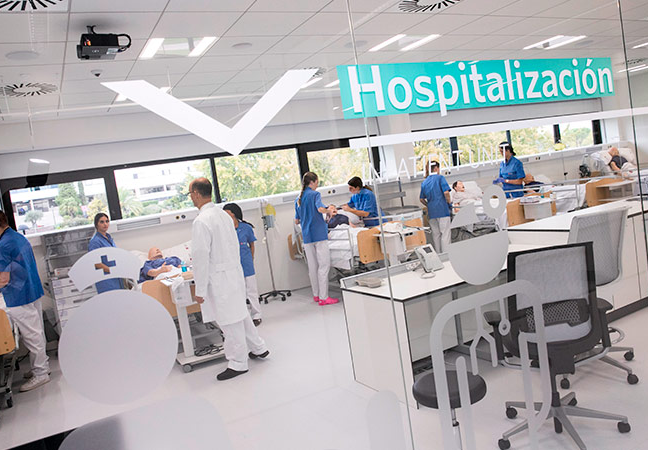 Instalaciones Hospital Simulado Universidad Europea de Madrid