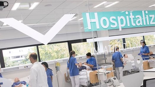 Hospital Simulado en campus de Villaviciosa de Odón