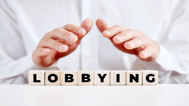 What does a lobbyist do?