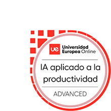Insignia de IA aplicada a la productividad