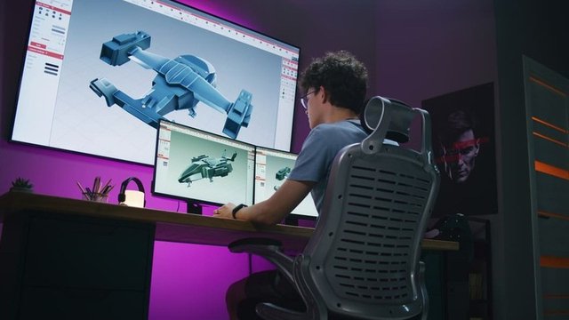 ia programmer trabajando