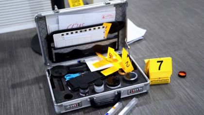 Laboratorio criminalística del Grado en Criminología Valencia de la UE