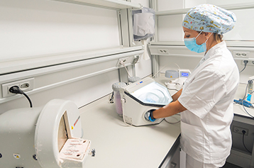 Laboratorio Biomateriales Odontol&oacute;gicos Universidad Europea de Valencia
