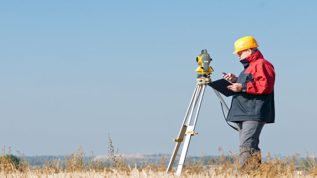 What does a land surveyor do?