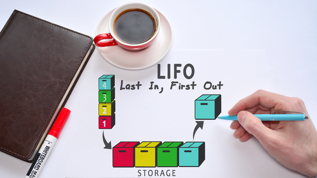 Last in first out (LIFO)