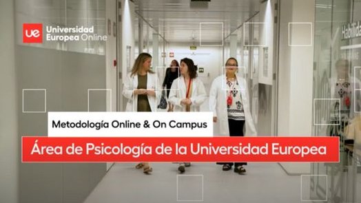 Metología On&On Campus del Área de Psicología de la Universidad Europea.