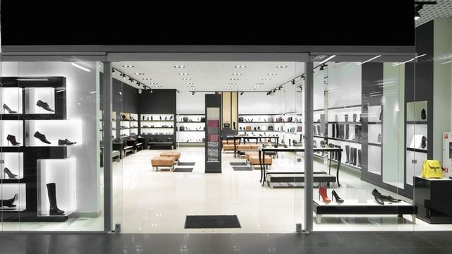 retail design de una zapatería