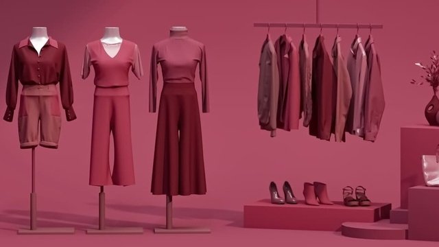imagen de ropa diseñada en 3 dimensiones