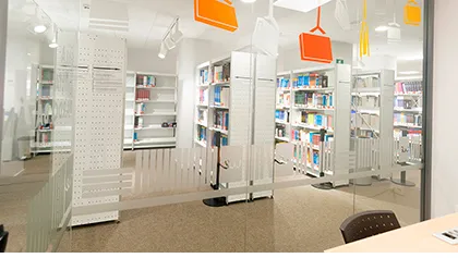 Sala de trabajo para estudiantes Unviersidad Europea de Valencia