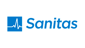 Logo de Sanitas, empresa colaboradora de la Universidad Europea