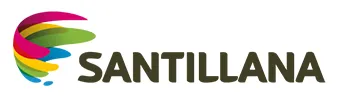 Logo de Santillana, empresa colaboradora de la Universidad Europea