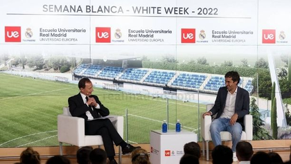 Ra&uacute;l clausura la Semana Blanca de la Escuela Universitaria Real Madrid  Universidad Europea