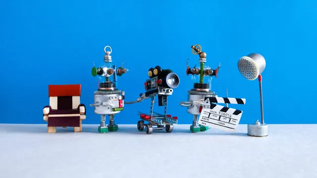 piezas de una película de animación