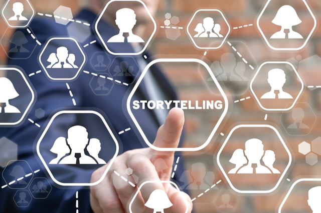Profesionales de marketing eligiendo crear estrategias de data storytelling